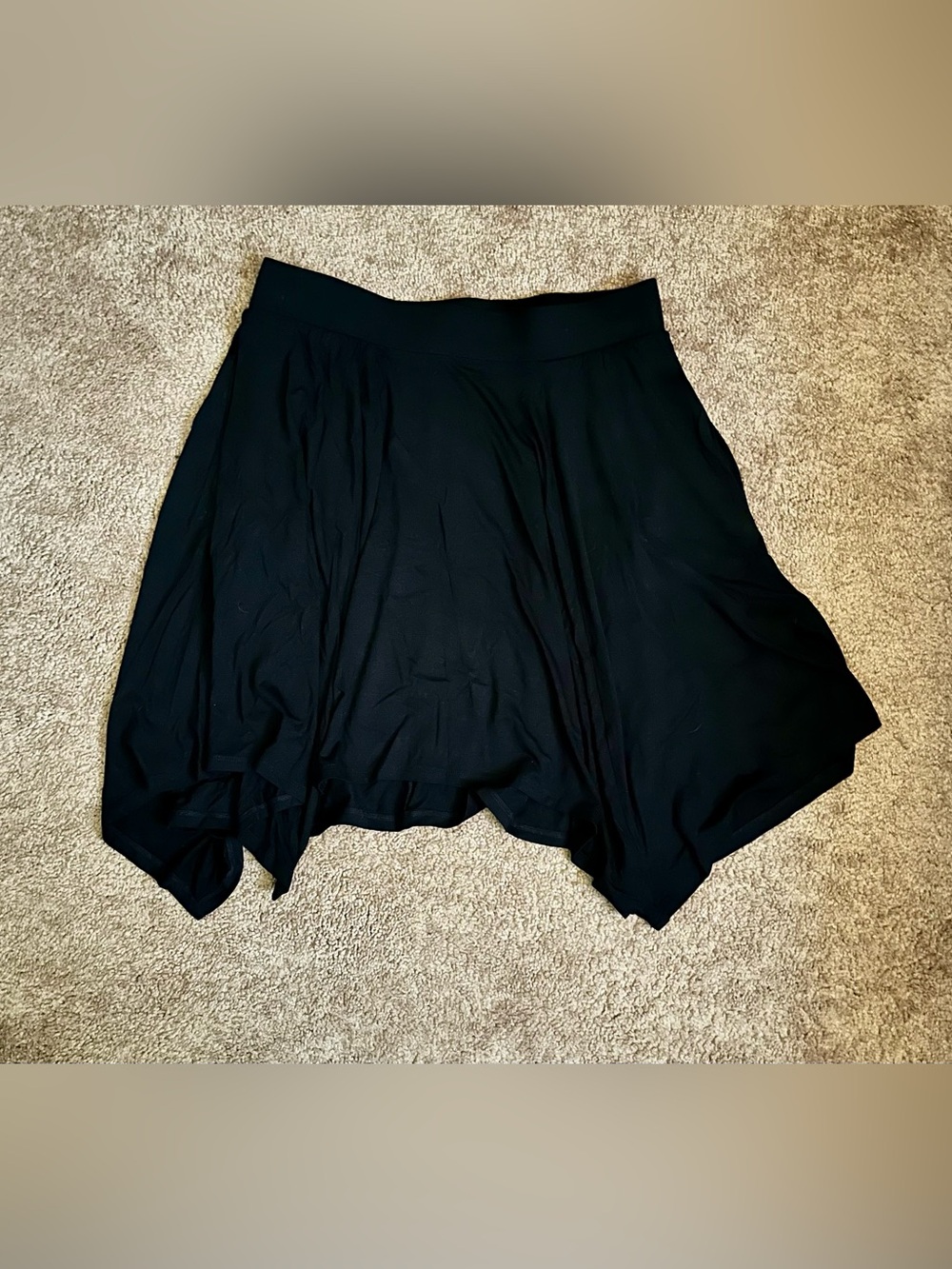 torrid Black Skater Shark Bite Skirt